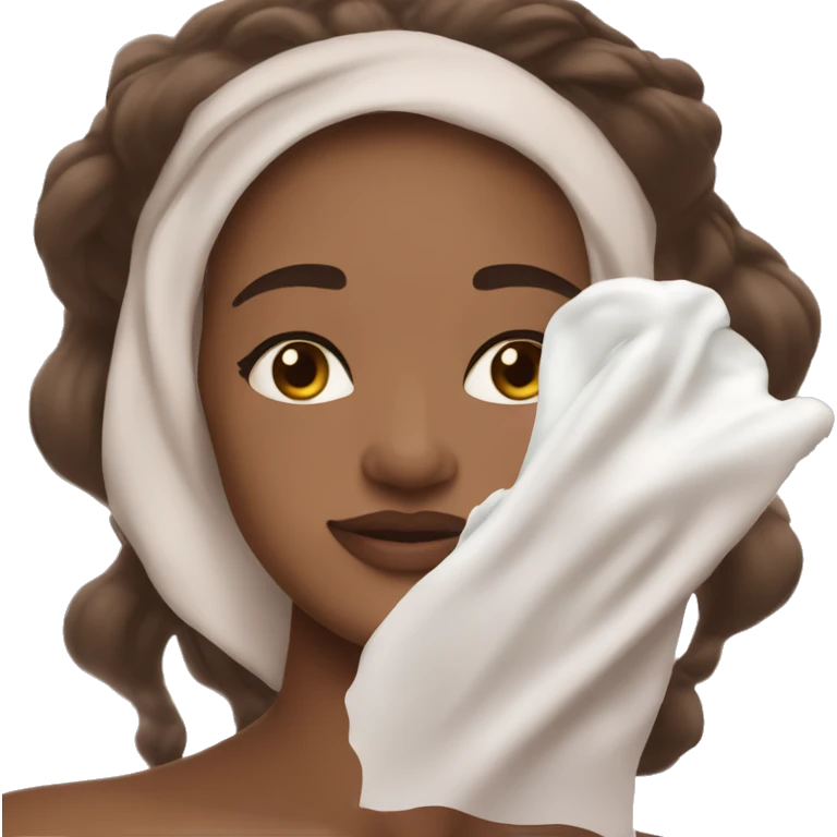 Night skin care routine  emoji