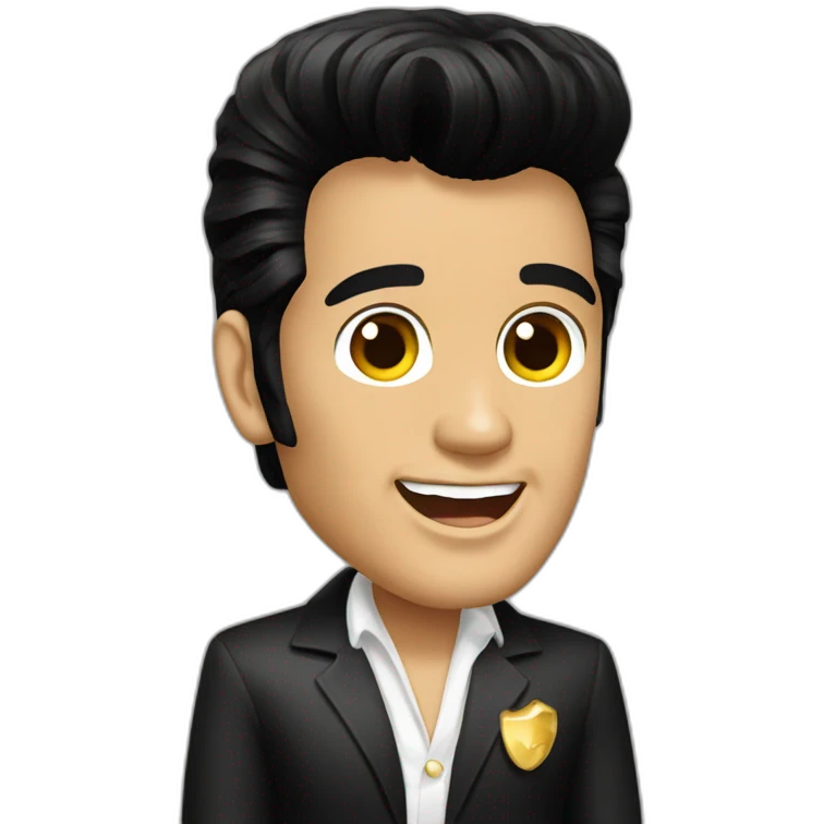 Elvis Presley emoji