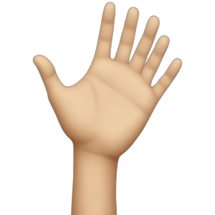 hand giving help emoji