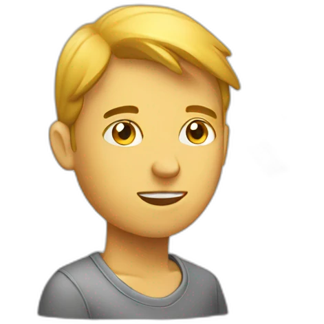 Student thinking about money emoji
