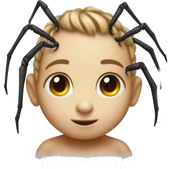 cute baby spider  emoji