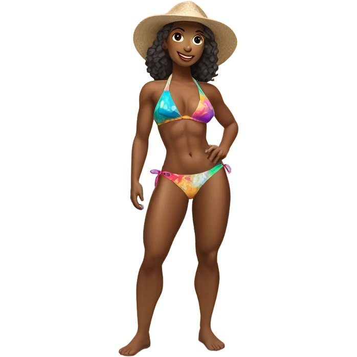 beach body woman  emoji