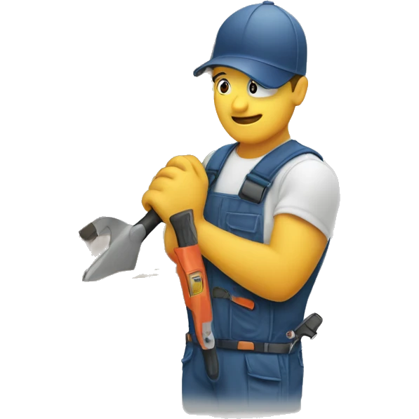 repairman repairing a window emoji