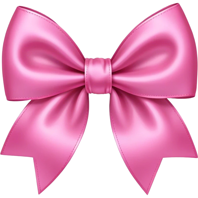 Pink bow emoji