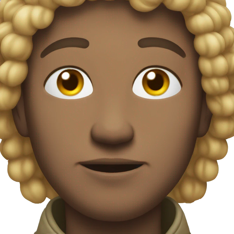 At peace emoji but not smiling too hard emoji