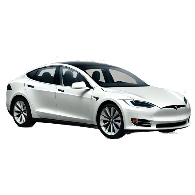 Tesla car  emoji