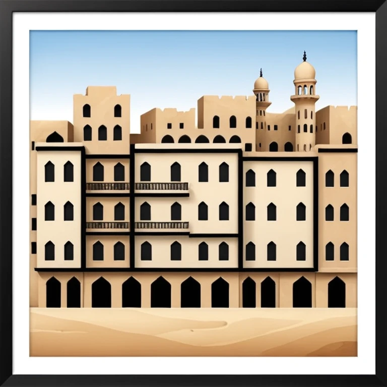 Balad buildings in jeddah emoji