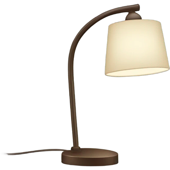 brown desk lamp emoji