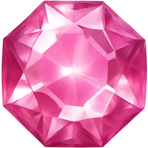 Pink gem emoji