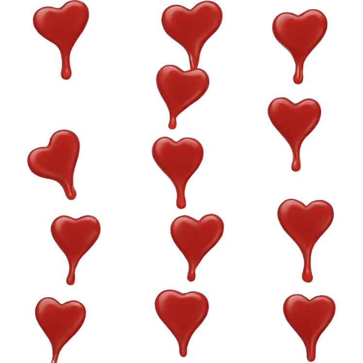 Heart sauce emoji