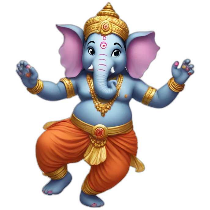 Ganesh Dancing emoji