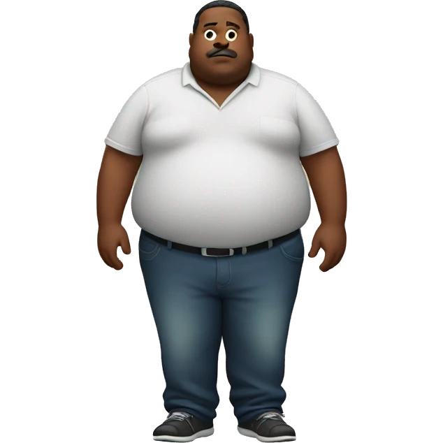 fat man emoji