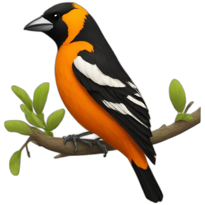 Bear Oriole emoji