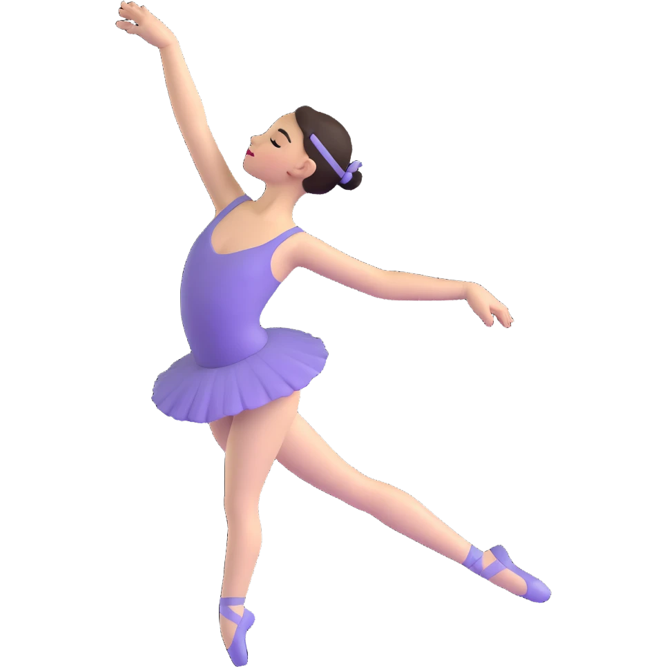 classic ballet dancer emoji