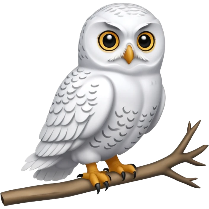Snowy Owl emoji
