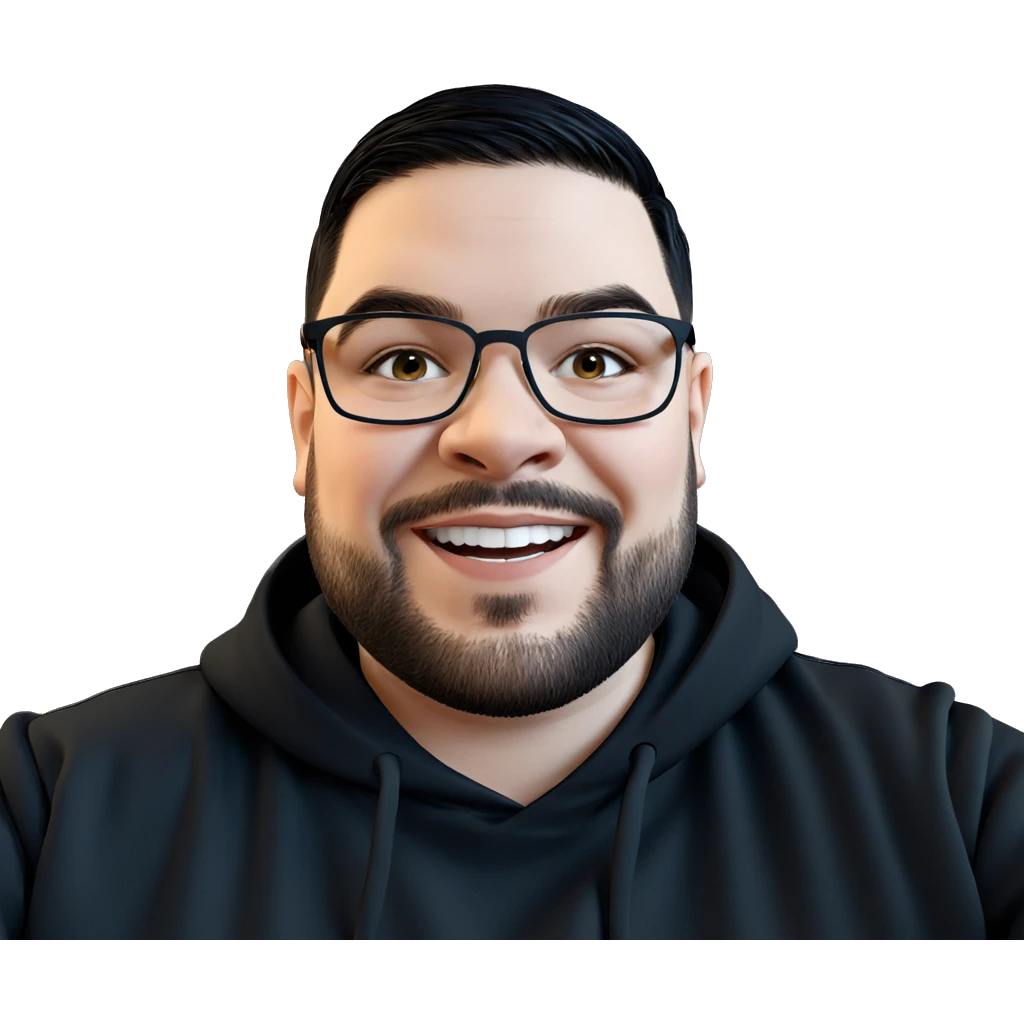 smiling boy in black hoodie emoji