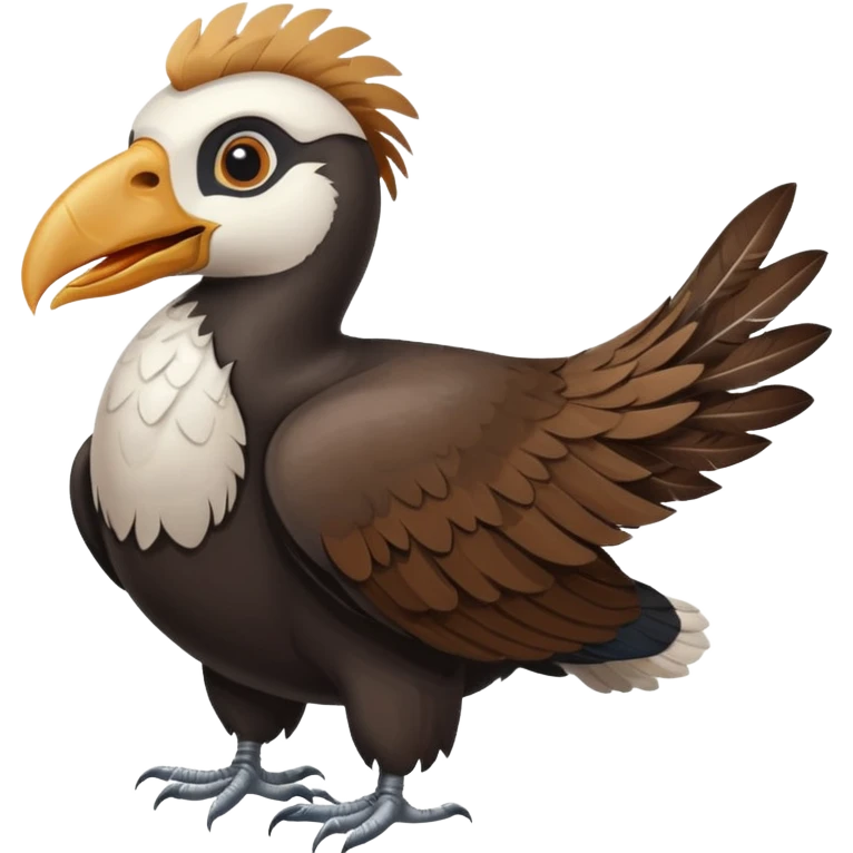 el condor avec un poisson emoji