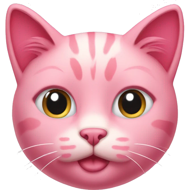 pink cat emoji