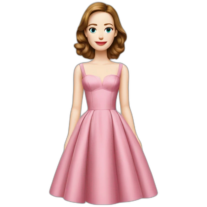 Emily Blunt cocktail dress emoji