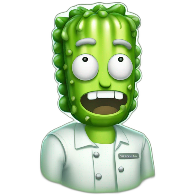 Pickle Rick emoji