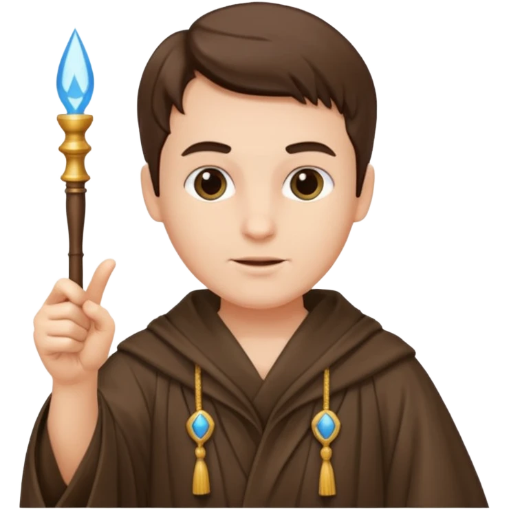 Docent with pointing wand emoji