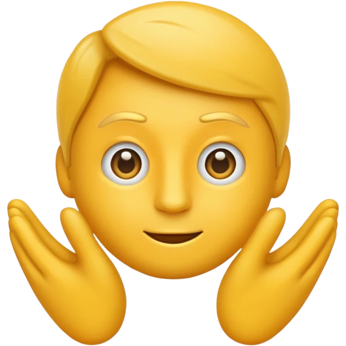 Ein Emoji als Mann der winkt emoji