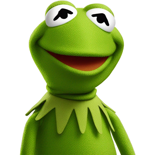 Kermit the frog emoji
