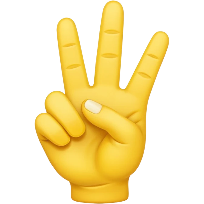 Crossed Fingers phone emoji style emoji