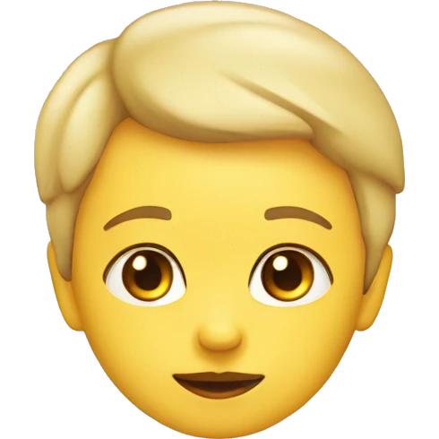 Star, baby yellow, blush cheeks, emoji