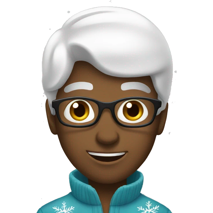 White Christmas  emoji