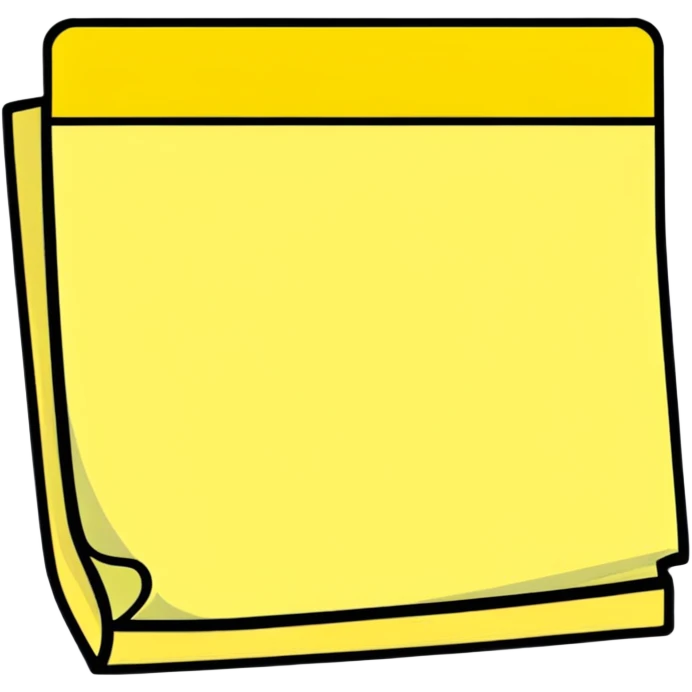 heart-shaped sticky note emoji