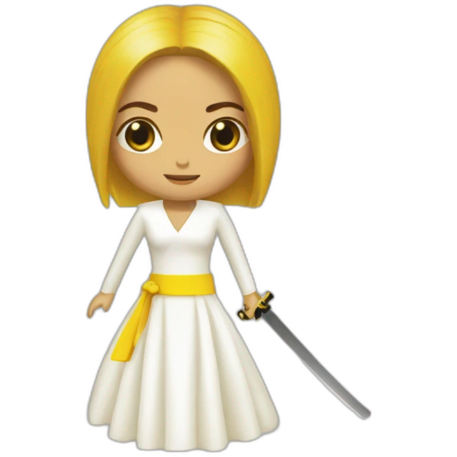 kill bill bride emoji