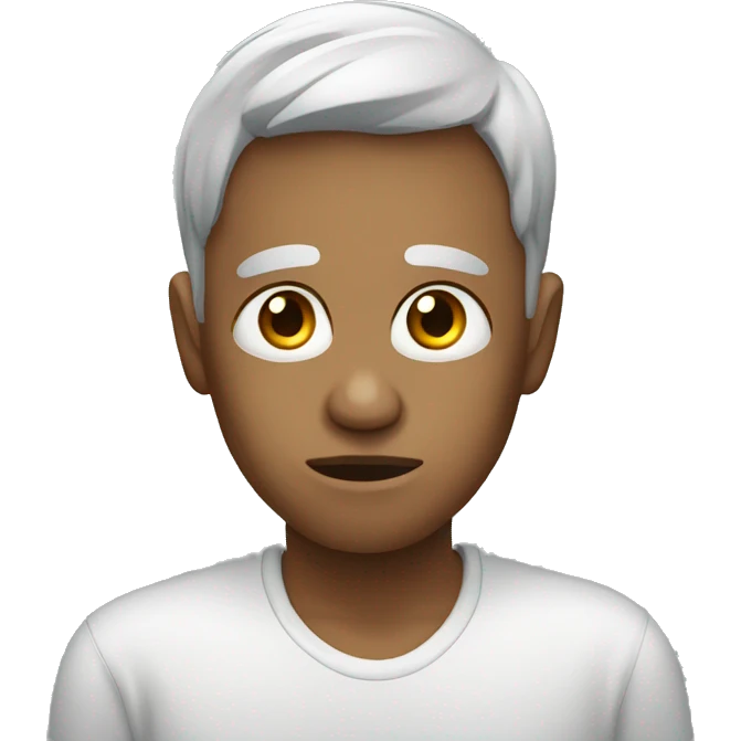 A person who suffers losses emoji