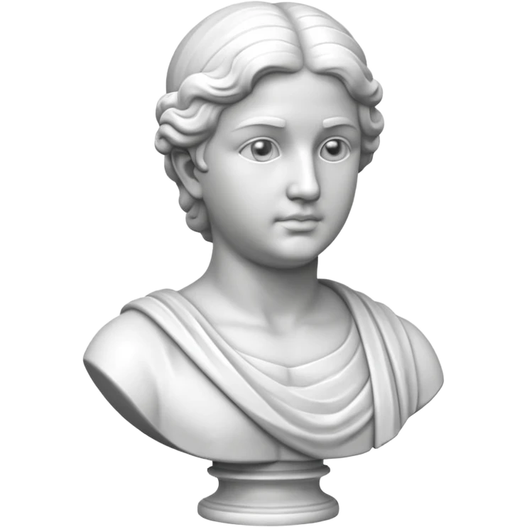 Marble bust emoji