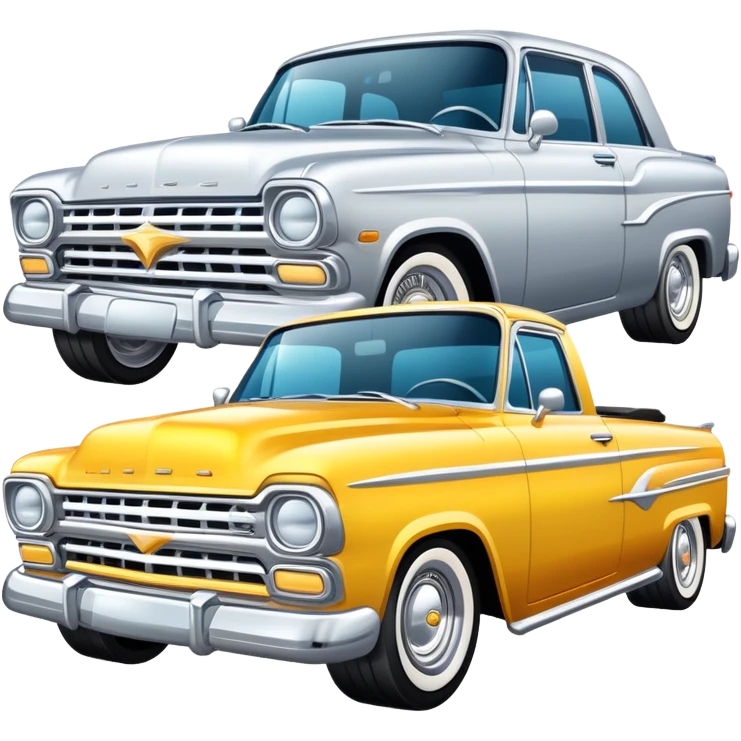 Car with swangers emoji