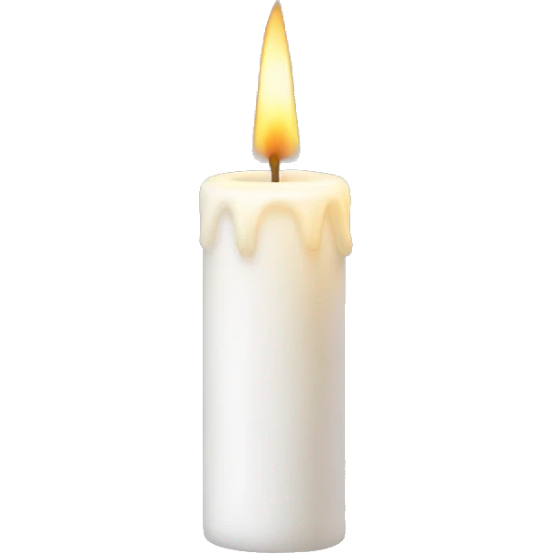 white candle emoji