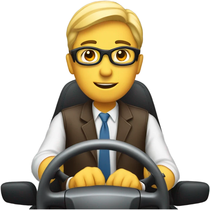 heading you way in a car  emoji