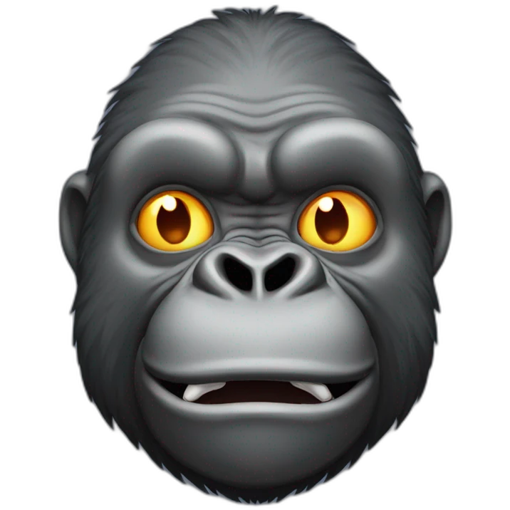 gorilla with hurt emoji