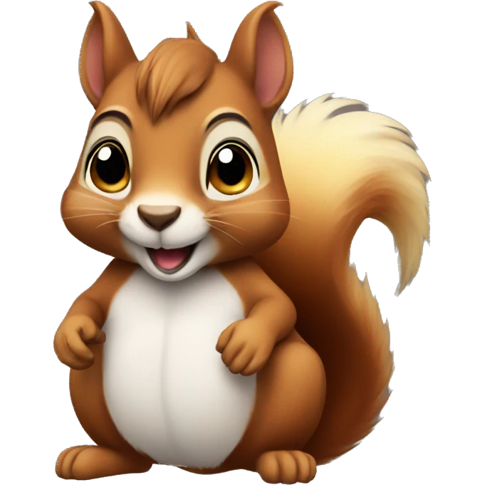 gay squirrel  emoji