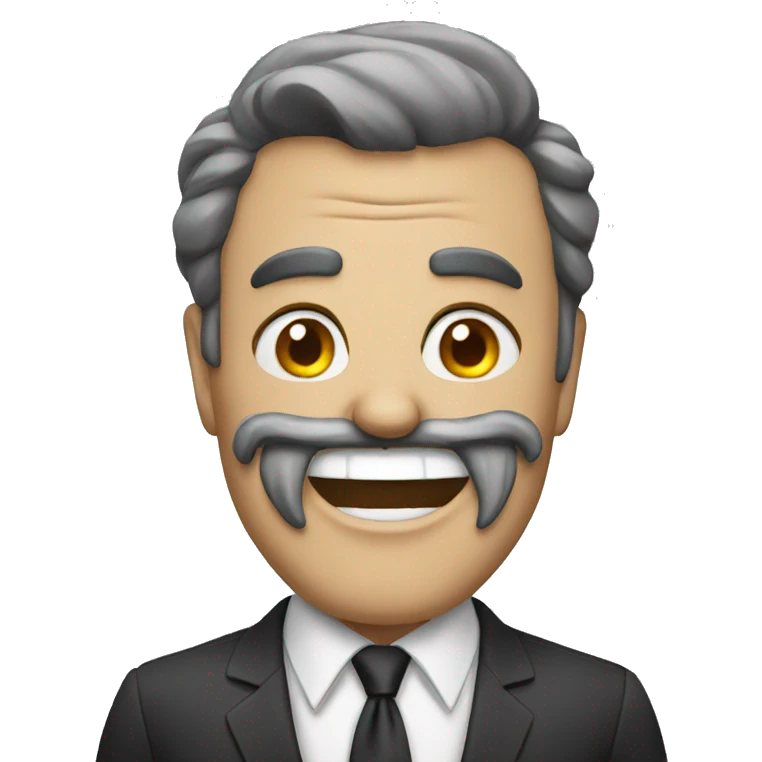 evil business man emoji