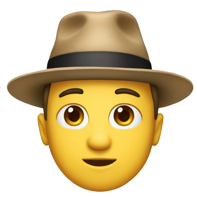 Me with hat emoji