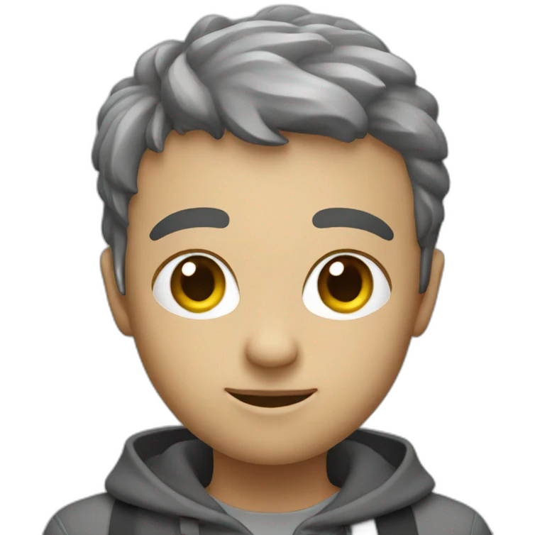 AI personality round shape emoji
