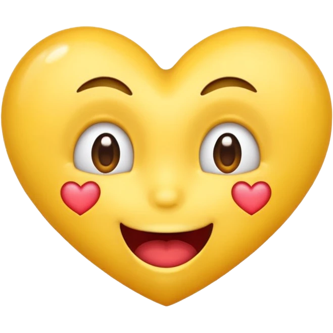Um emoji babando de paixão emoji
