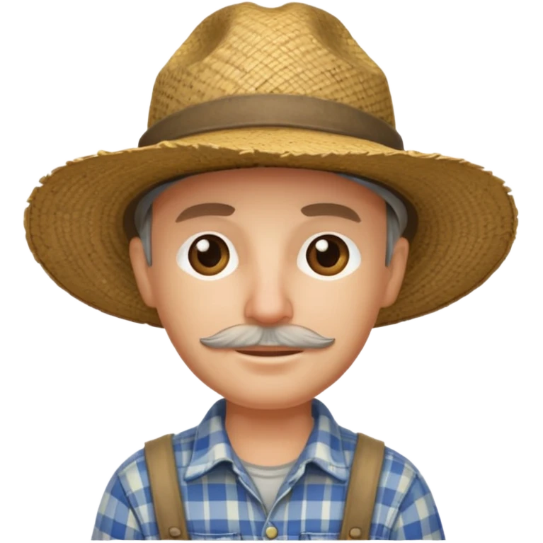 farmer with hat emoji