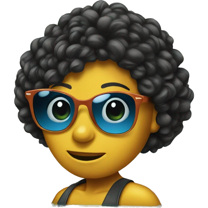winnie a pool with sunglasses  emoji