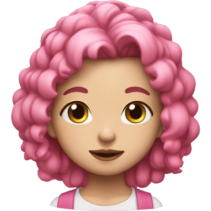 Cute pink ྀིྀི  emoji