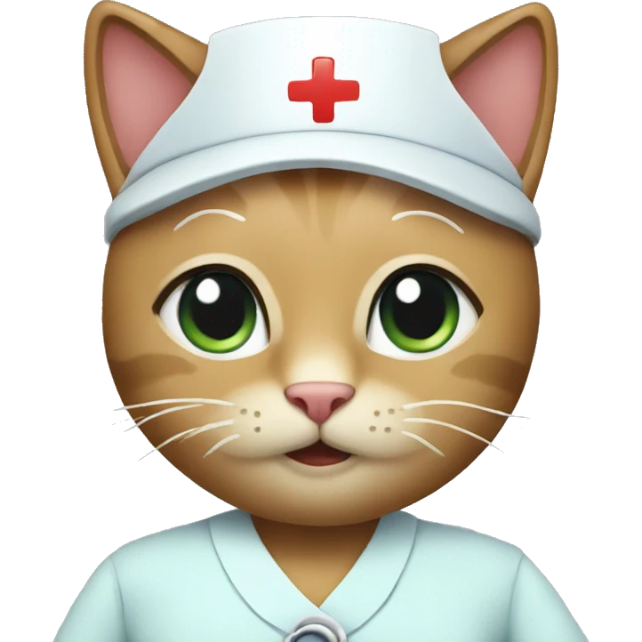 cat nurse emoji