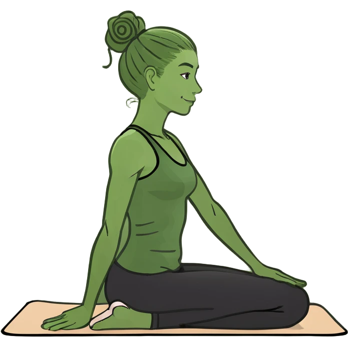 girl on pilates emoji