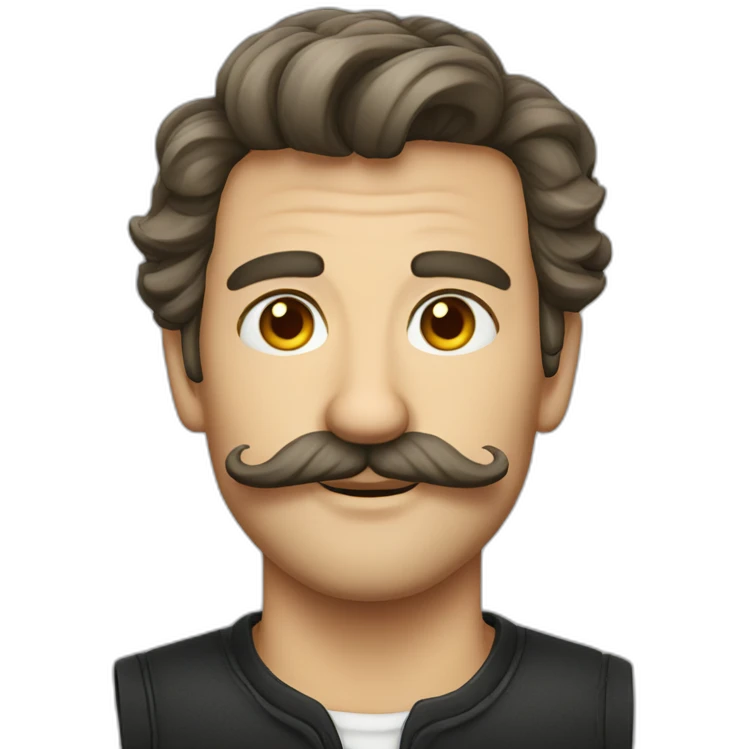 Deutsch man mustach emoji