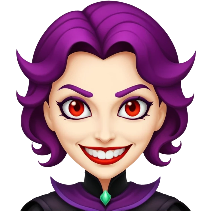 female villain emoji